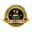 1 year warranty badge